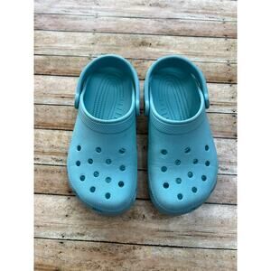 Crocs Classic Clog Aqua Blue Kids Size J3